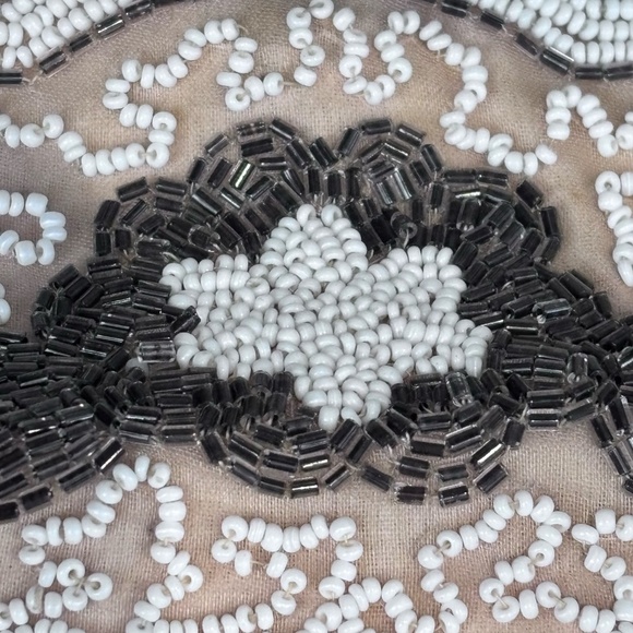 Walborg Vintage Women's Clutch Handbeaded Small Inside Pocket Snap Closure - Picture 9 of 16